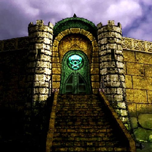 A castle gate
